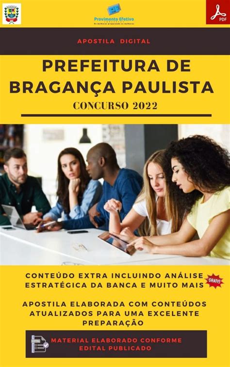 concurso bragança paulista 2022